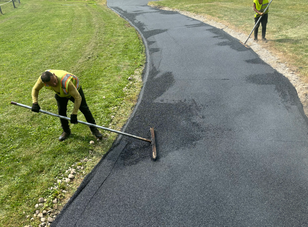 Laying Residential Asphalt