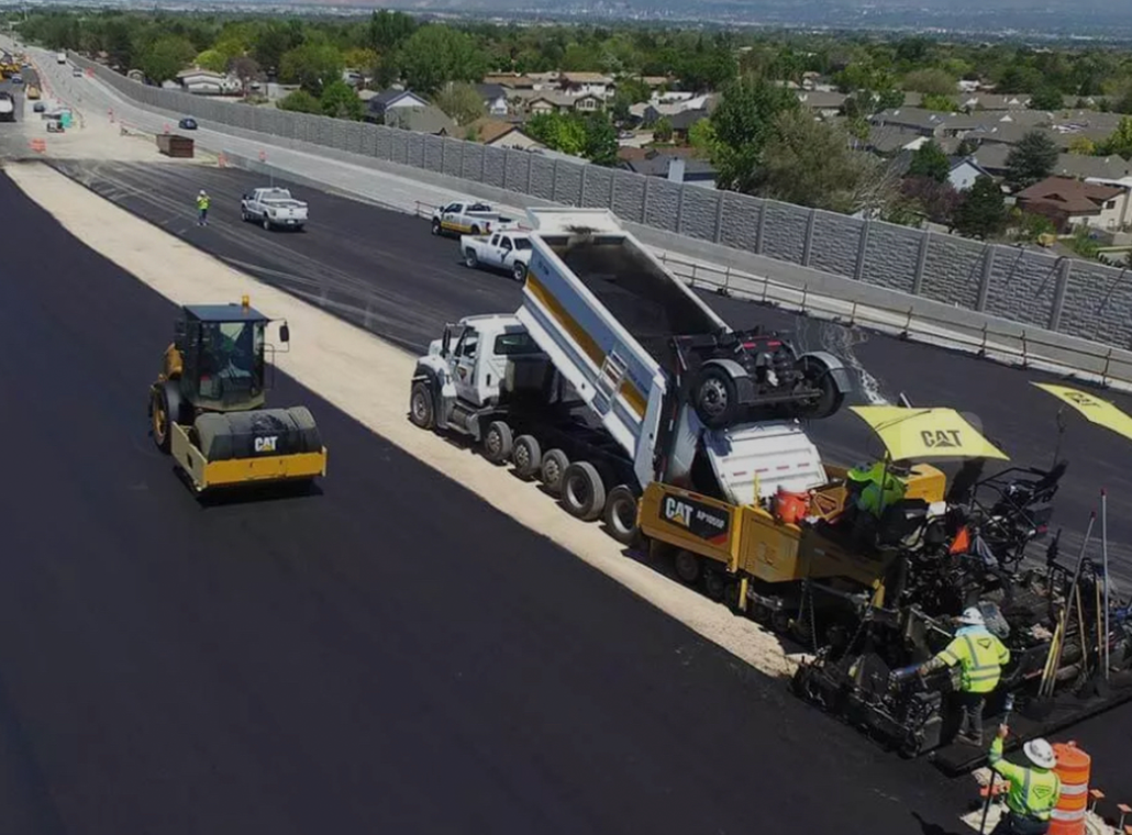 Commercial Asphalt Mid Work