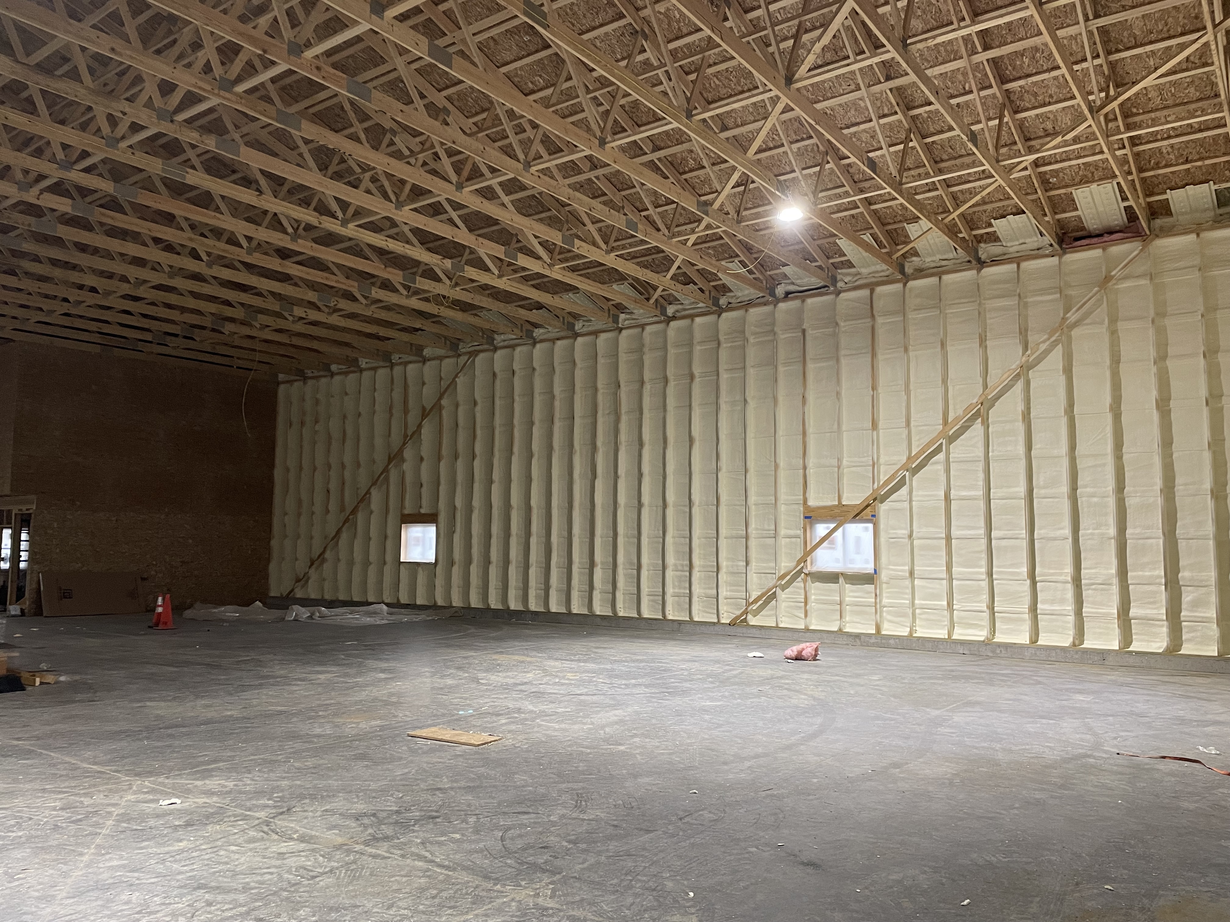 Spray Foam Insulation  Large