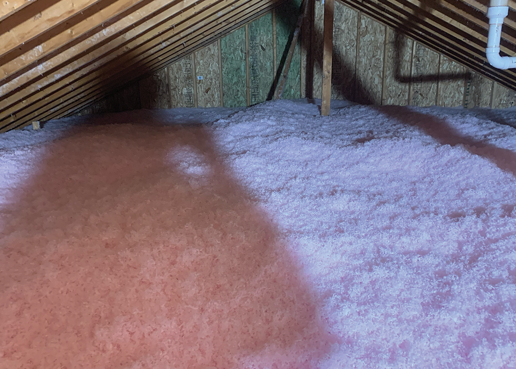 Fiberglass Insulation Attic