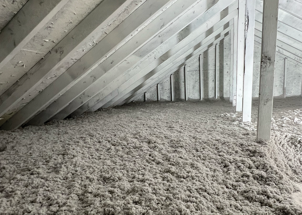 Cellulose Insulation Top