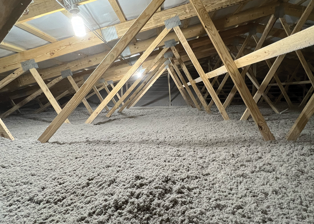 Cellulose Insulation House