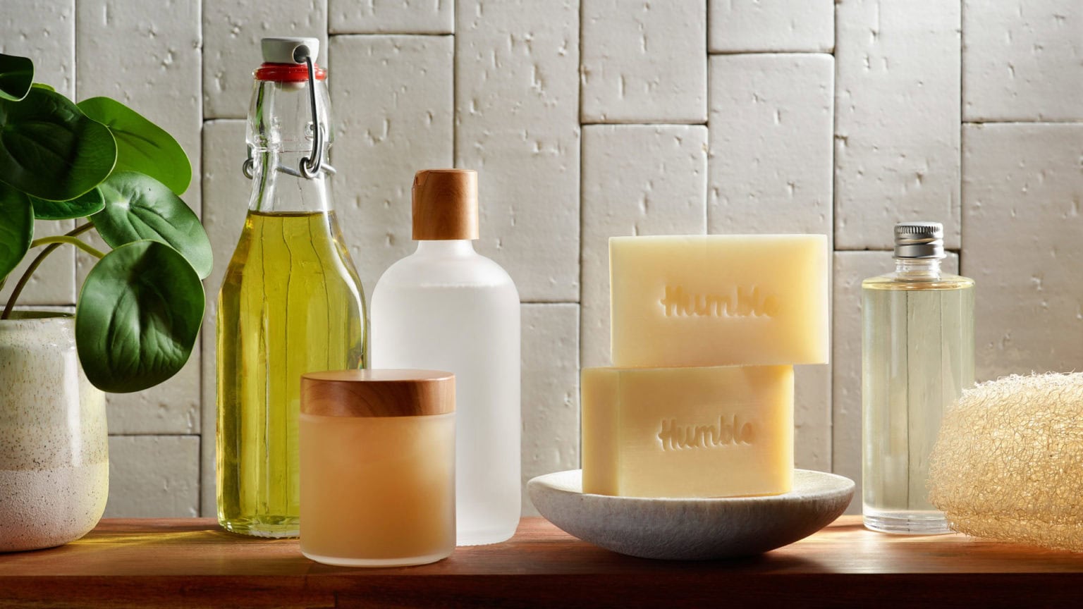 Humble soap and olive oil