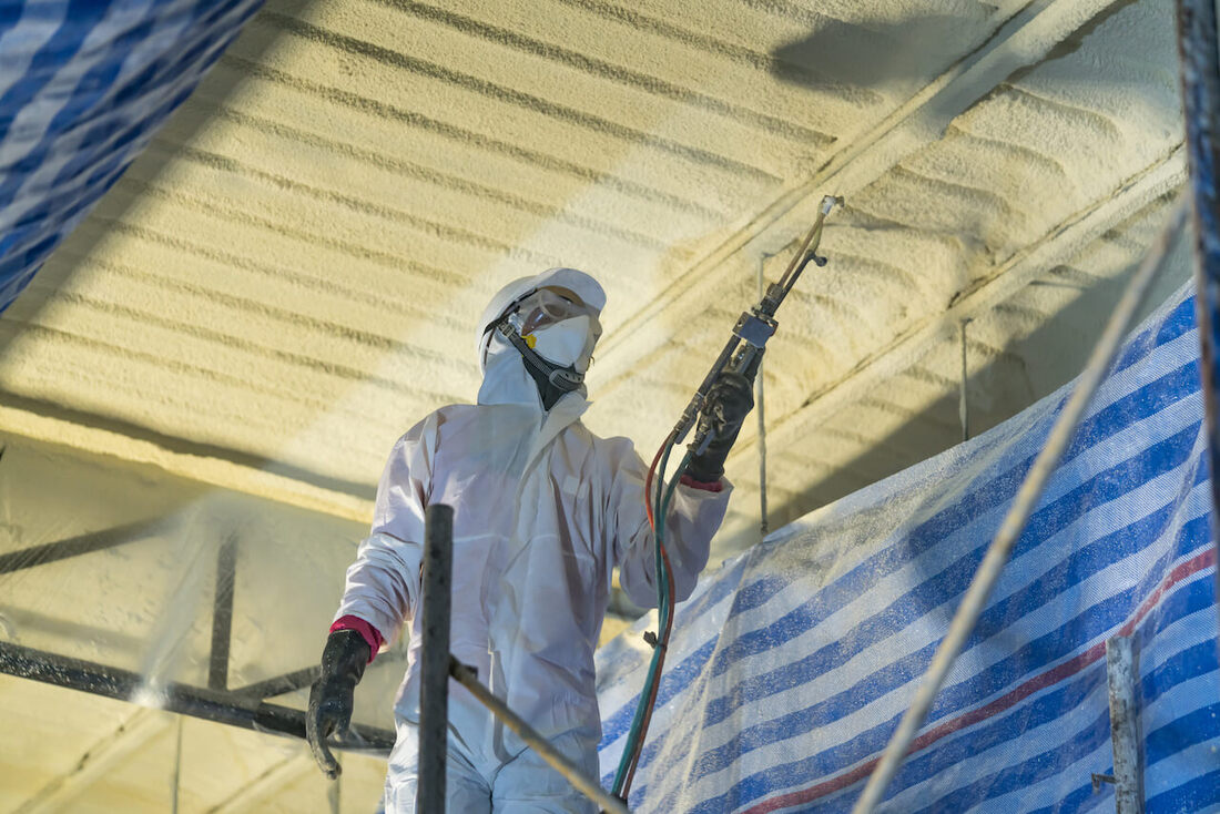Spray Foam Insulation Installation