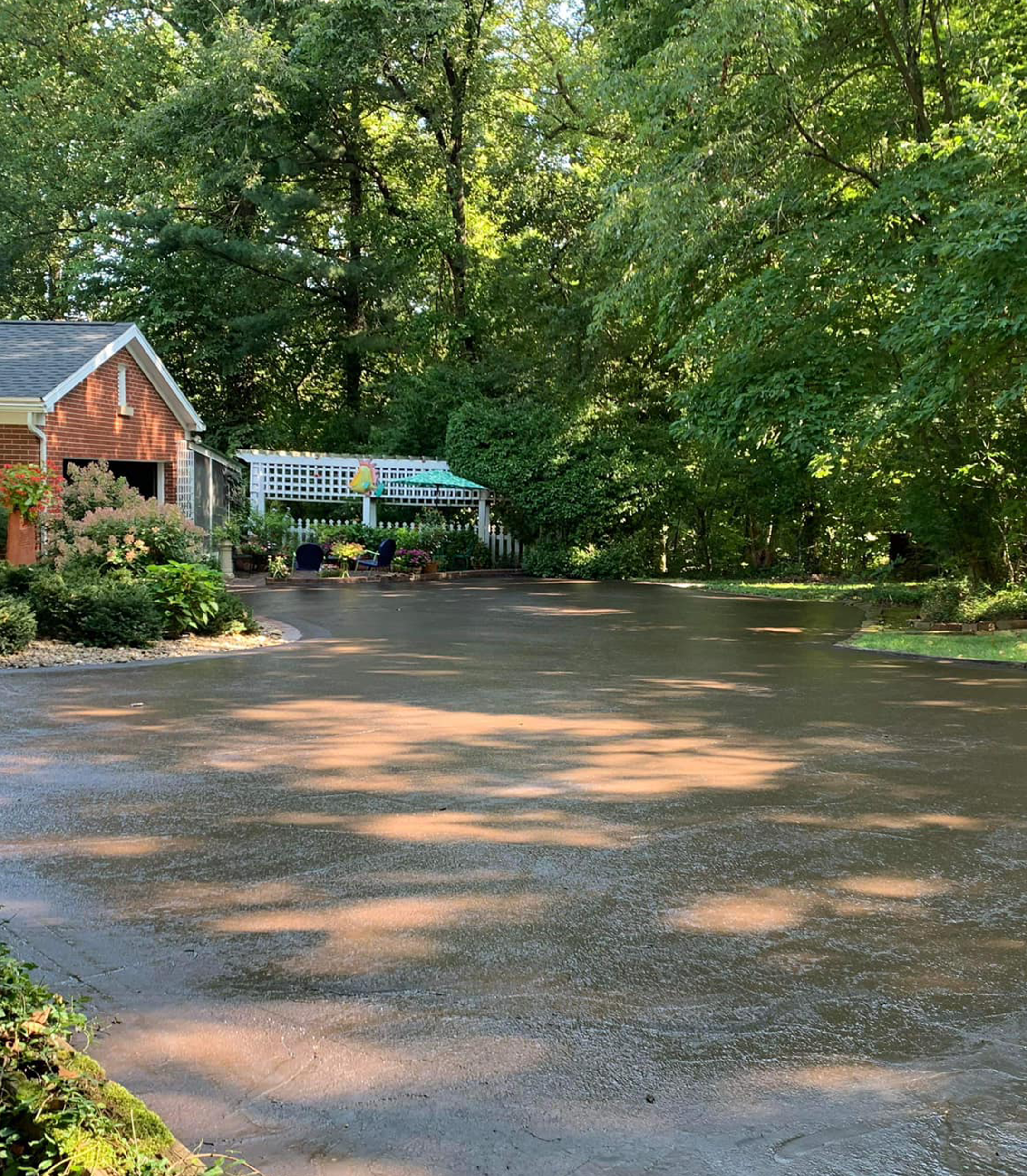 Asphalt Sealcoating House