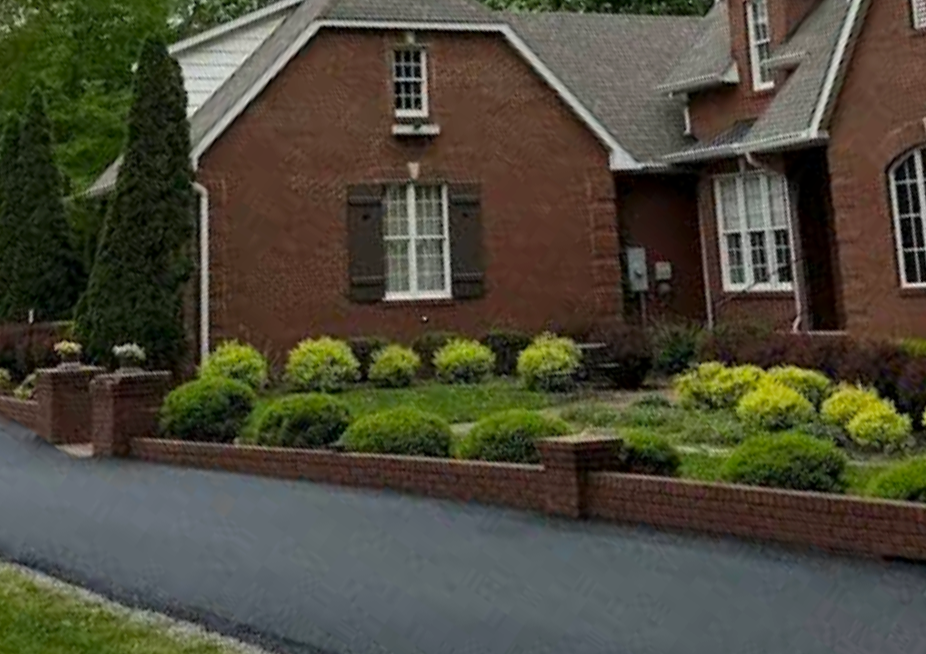 House Driveway at House