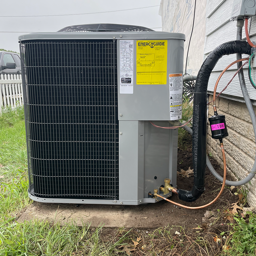HVAC Installation Outside