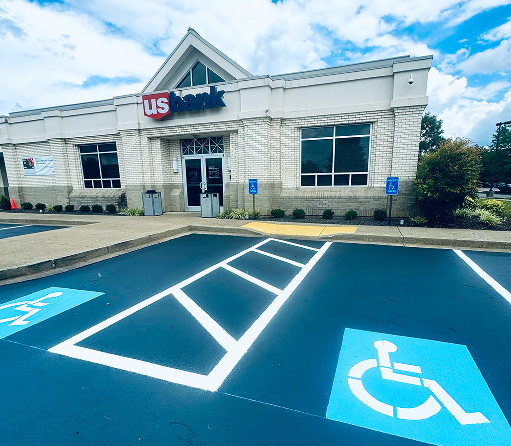 ADA Compliant Asphalt Parking Spots