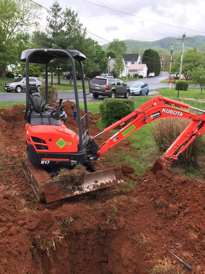 Digging Two Brothers Plumbing Installation in Residential
