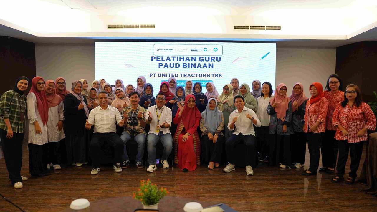 image for United Tractors Tingkatkan Kompetensi Guru PAUD Binaan melalui Program Pelatihan Pendidikan Anak Usia Dini