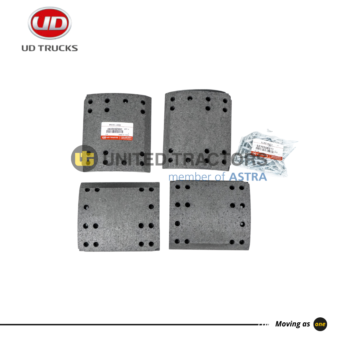 image of Q-BRAKE LINING KIT 2 (REAR) - PROMO