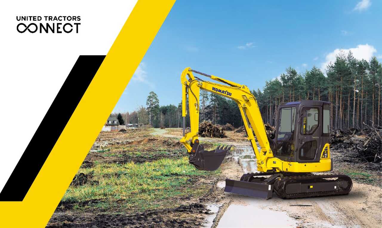 Excavator Mini Komatsu, Solusi Ideal untuk Area Terbatas!