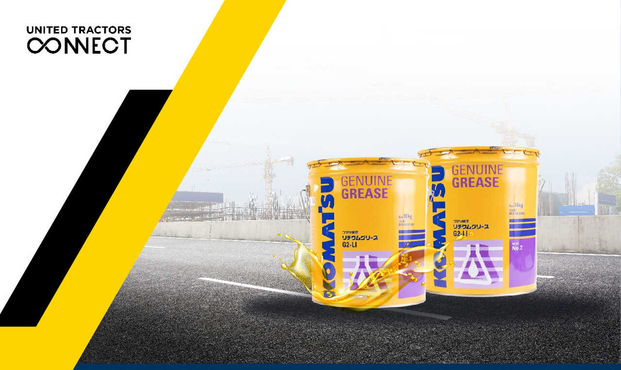 Keunggulan Komatsu Lithium Grease, Oli Gemuk Serbaguna!
