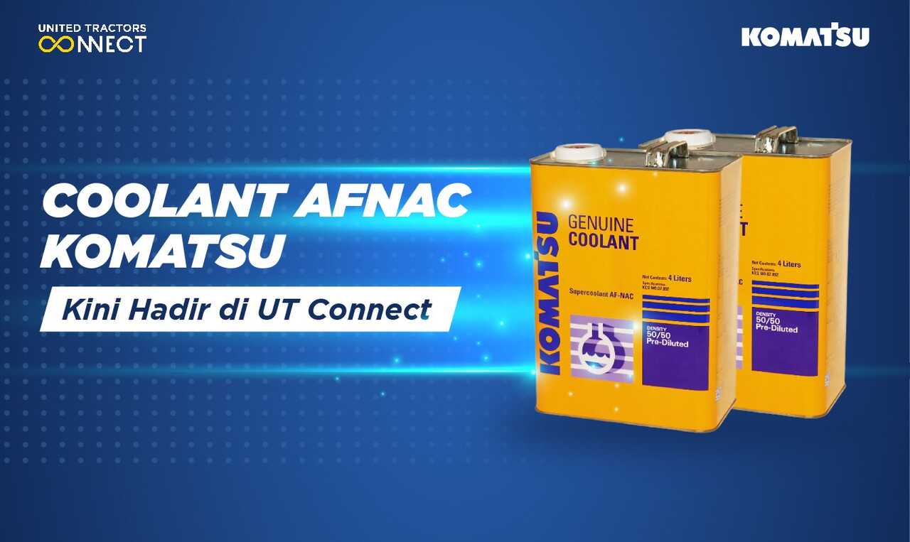 Karakteristik Komatsu AFNAC Coolant, Anti Korosi & Kavitasi
