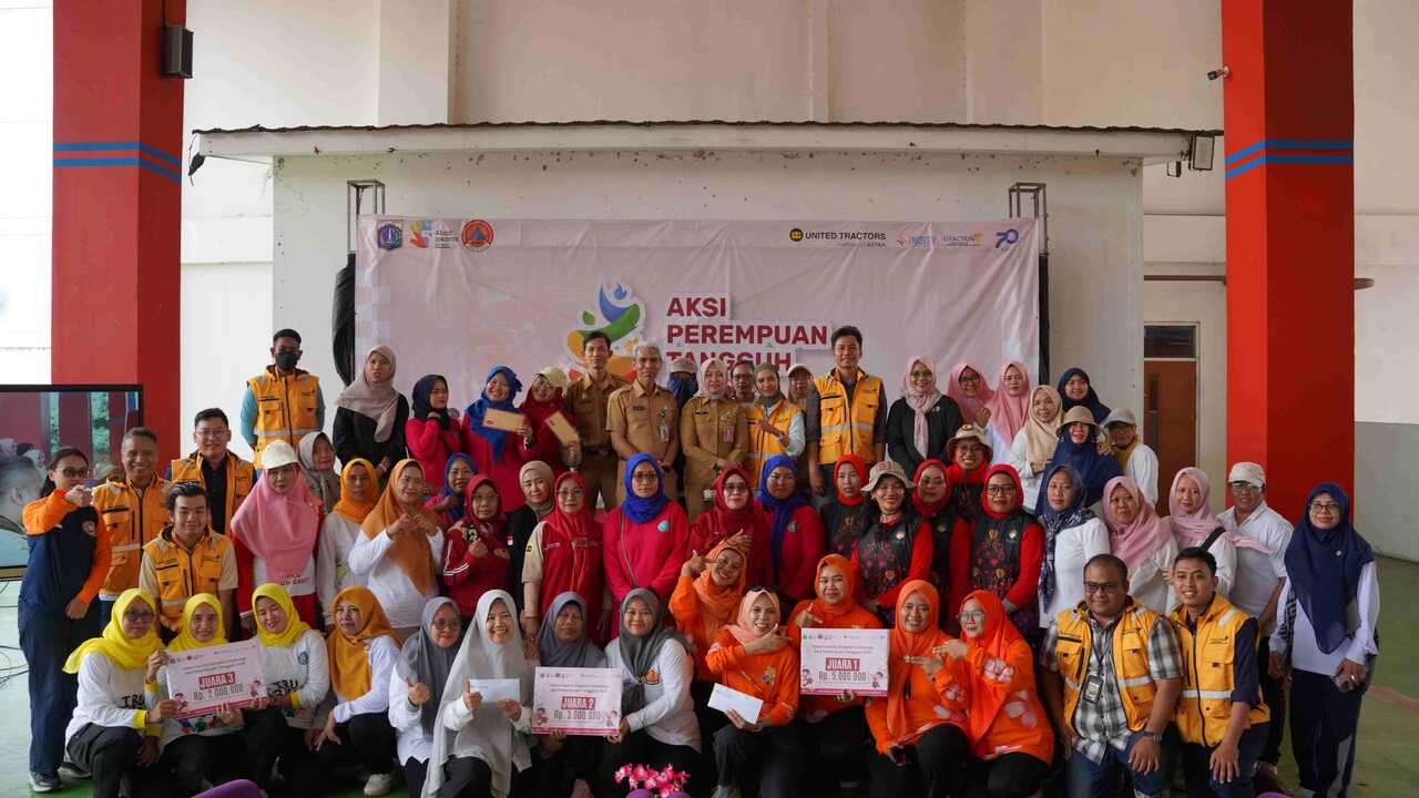 Kolaborasi United Tractors dan BPBD Jakarta, Wujudkan Aksi Perempuan Tangguh 2026