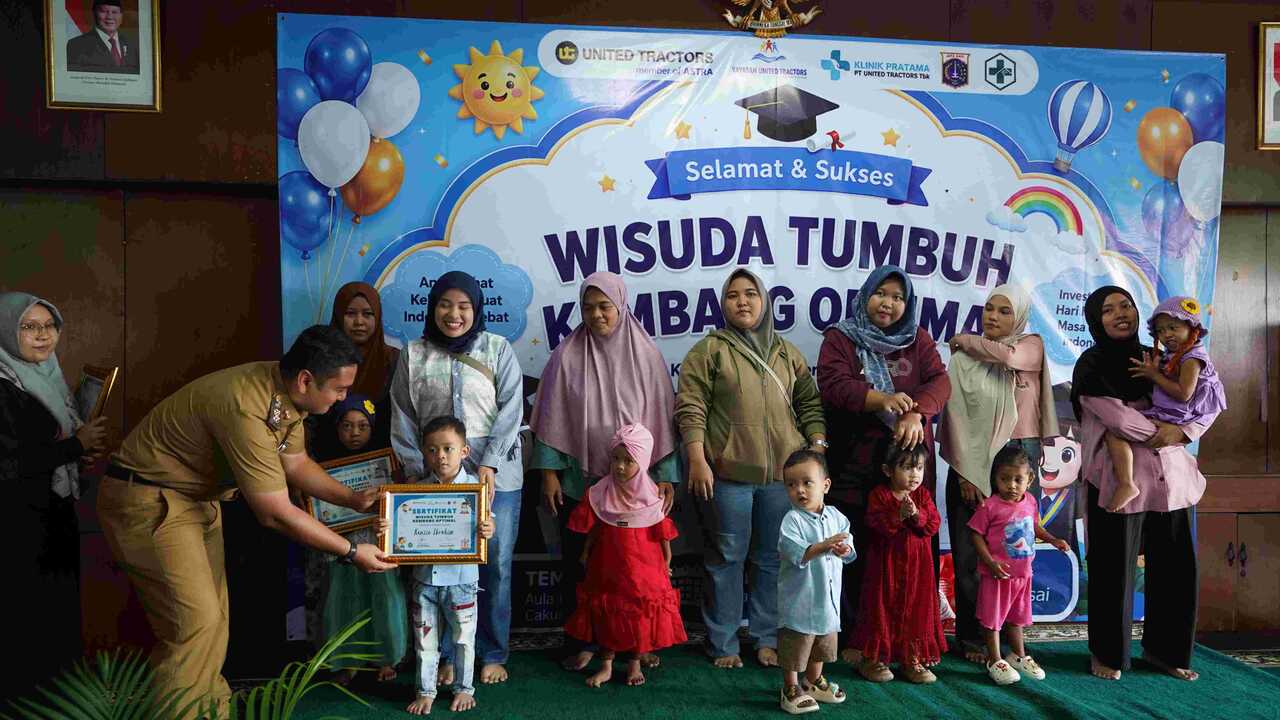 United Tractors Gelar Wisuda Release Stunting 2026, Dorong Tumbuh Kembang Optimal Anak