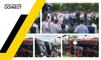 Grup United Tractors Gelar Mudik Nyaman Bersama Scania