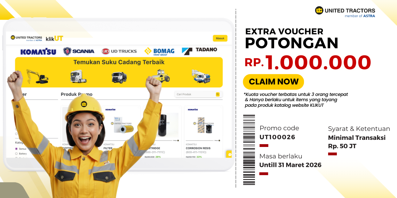 EXTRA VOUCHER 1 JUTA 