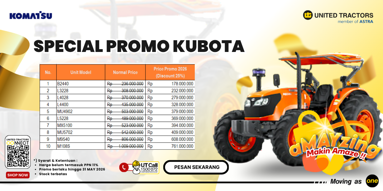 KUBOTA - BP Unit Promotion's thumbnail