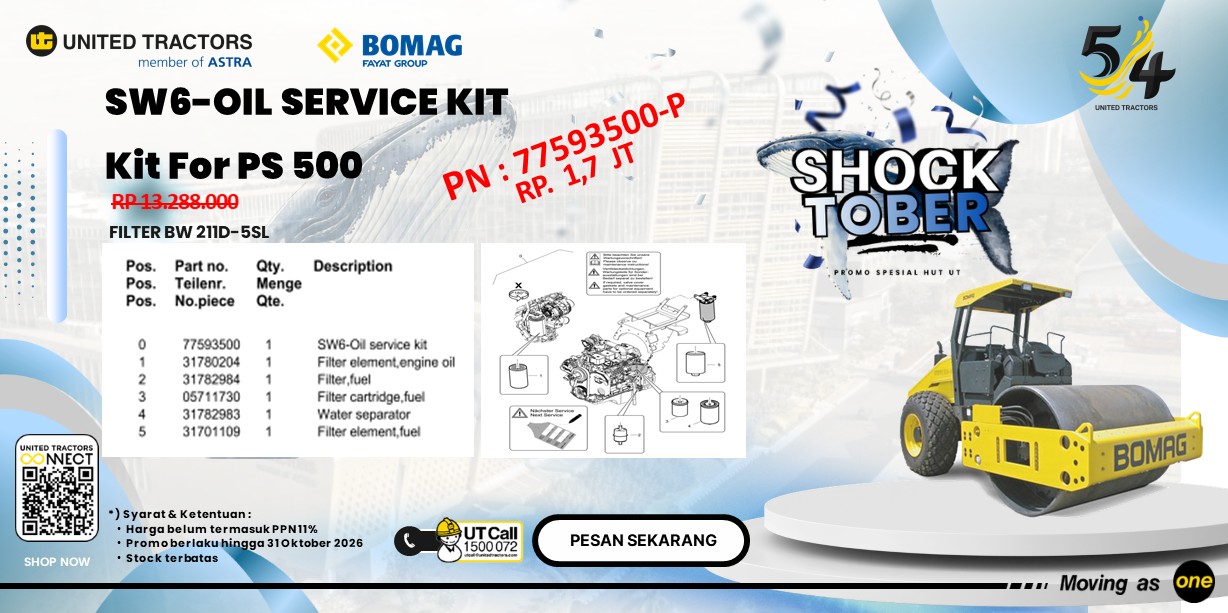 FILTER KIT BOMAG PS 500 BW211D-5SL's thumbnail
