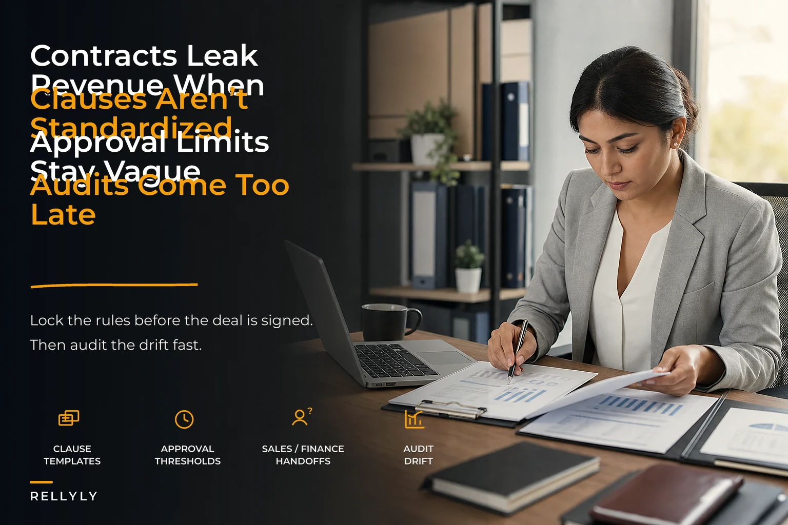 Contract governance for revenue ops: templated clauses, approval thresholds and quick audit processes