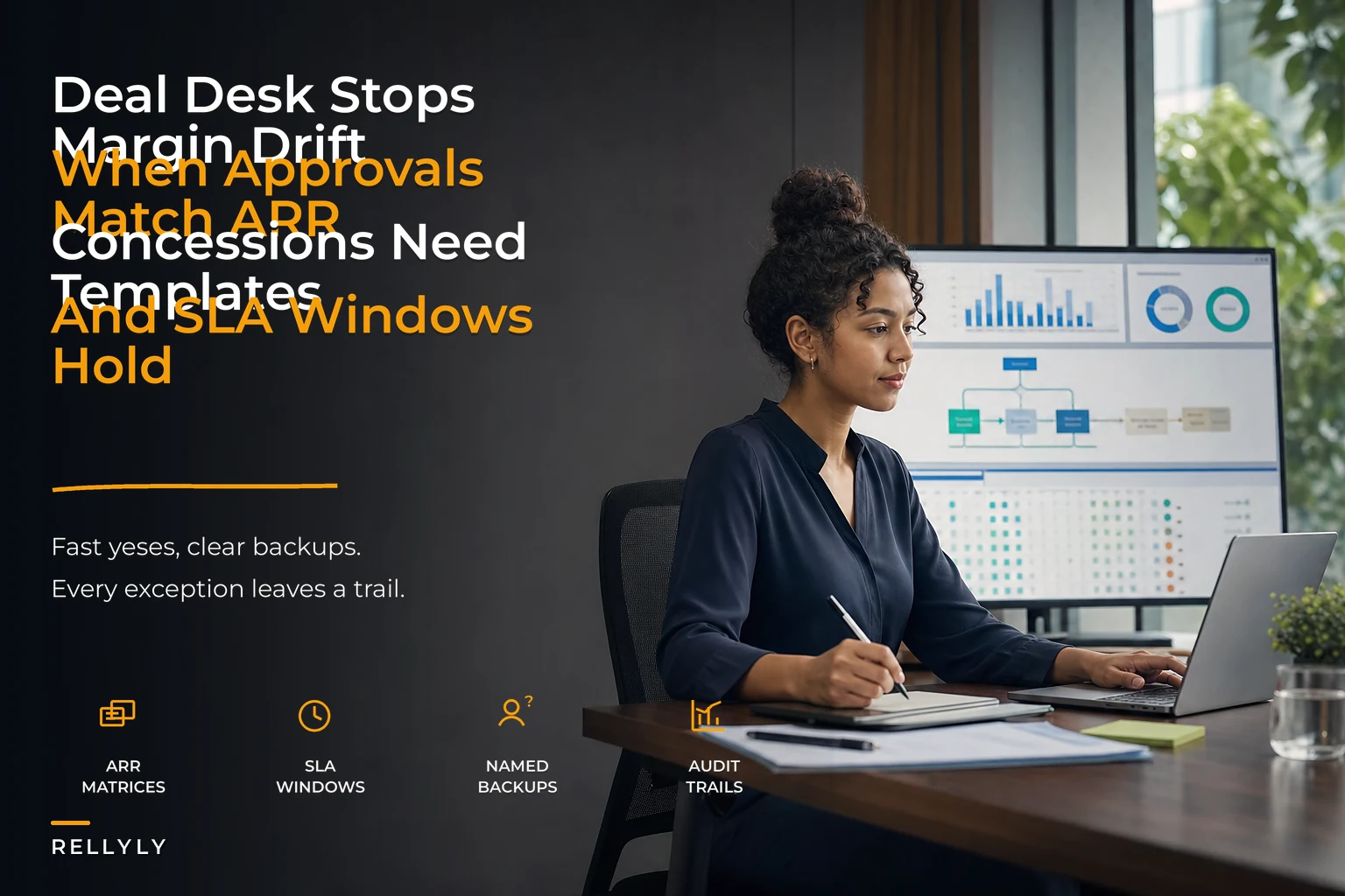 Deal‑desk operating model that preserves margin: approval matrices, concession templates and SLA windows