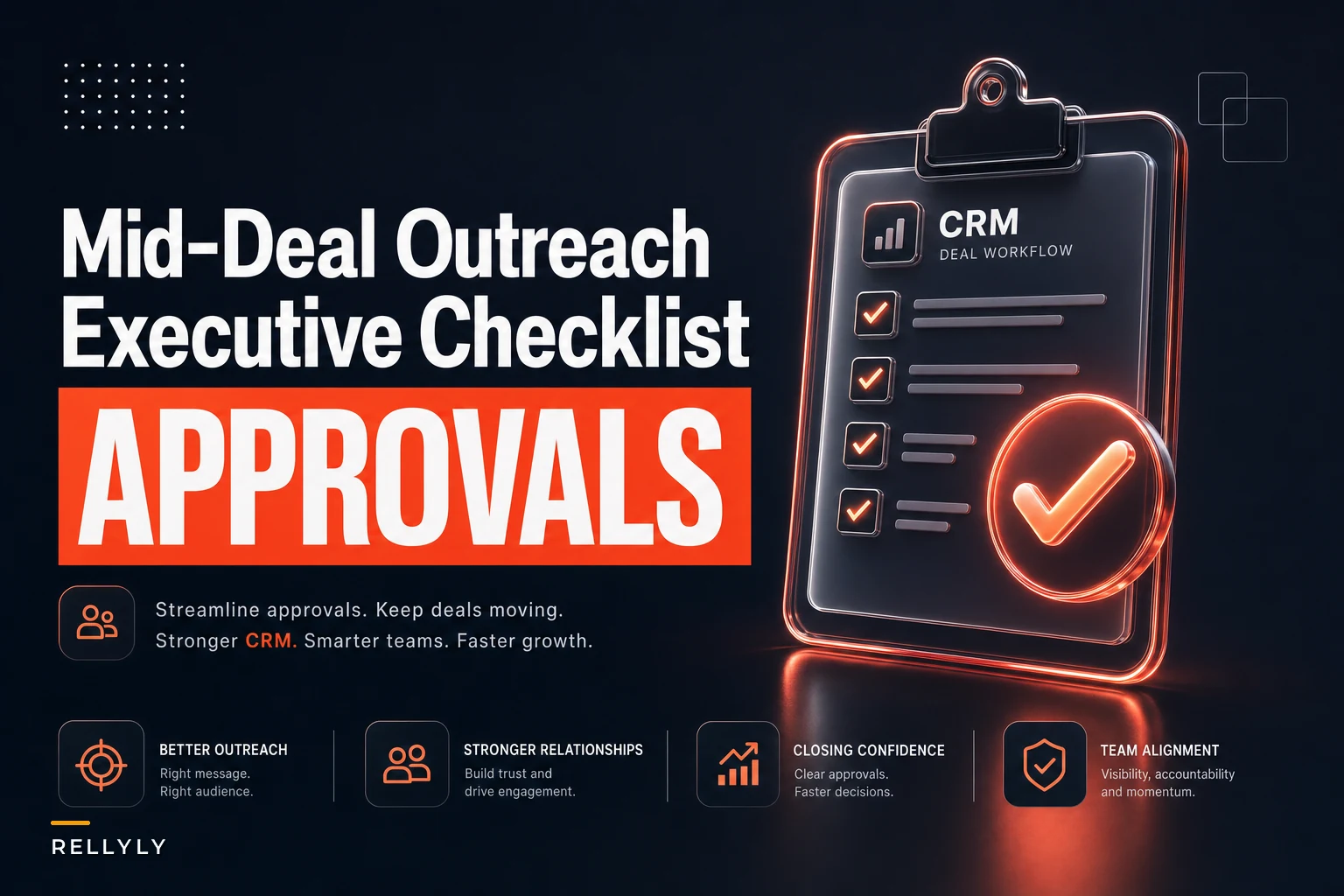 Mid‑deal executive outreach checklist: pre‑read prep, concise script and approval acceleration tactics