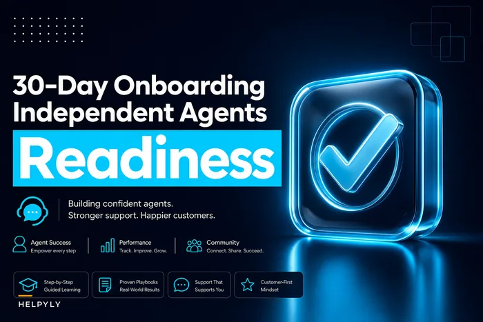 30-day onboarding syllabus that produces independent support agents with competency gates and assessments