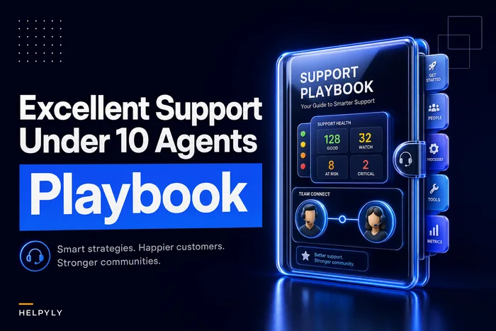 Operate excellent support with under 10 agents: condensed SOPs, role combos and a five-step improvement list