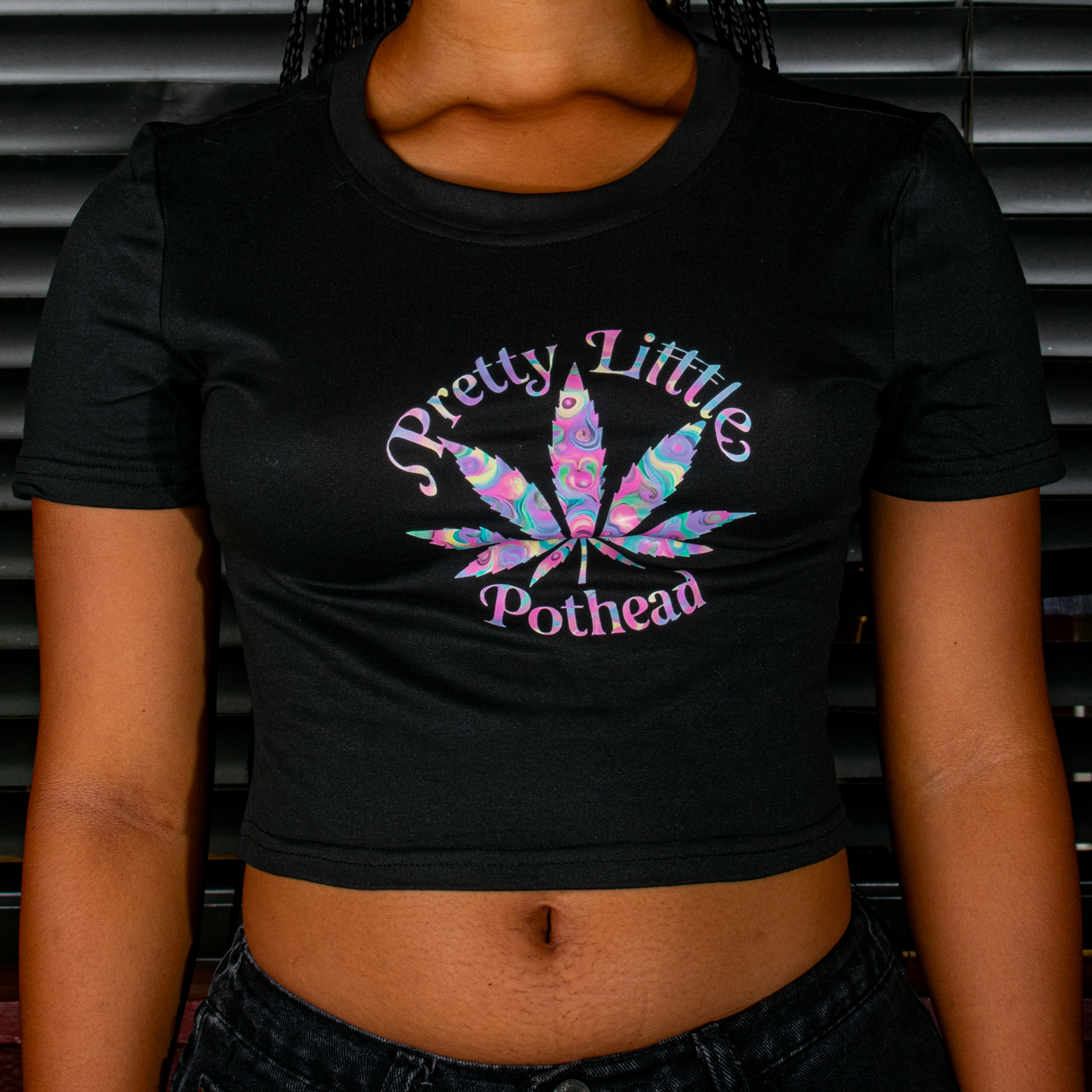 Pretty Little Pothhead Weed Cannabis 420 T-shirt
