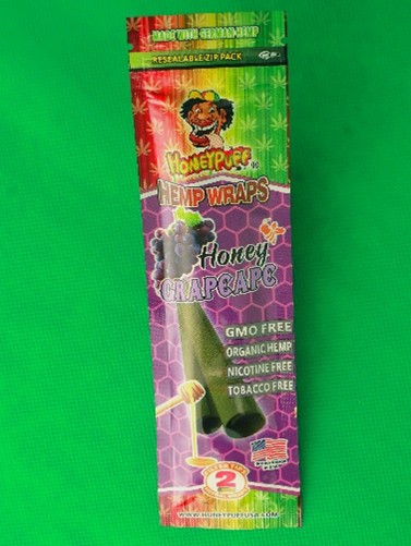 2x Honeypuff hemp wraps