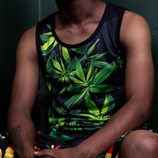 Green Leaf Tank Top