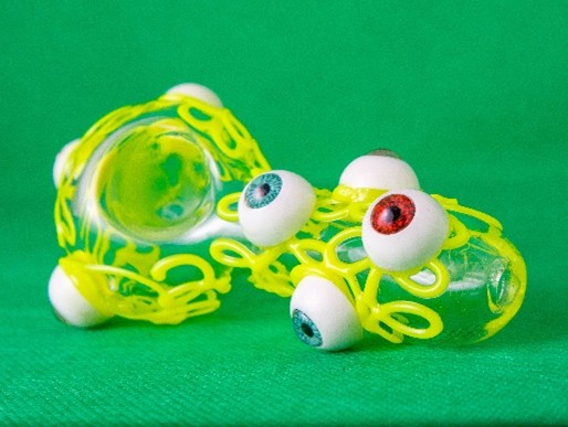 Eyeball Glass Pipe additional image