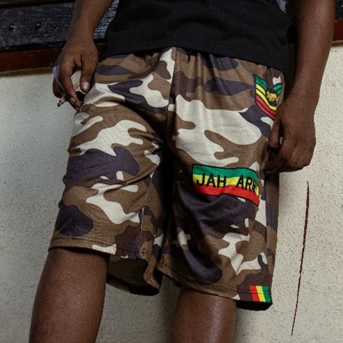 Jah Aemy Camo Shorts additional image