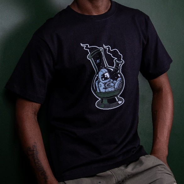 Spaceman Bong Shirt additional image
