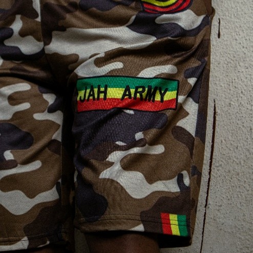 Jah Aemy Camo Shorts additional image