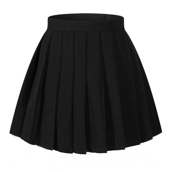 hHgh Waisted Pleated Cosplay