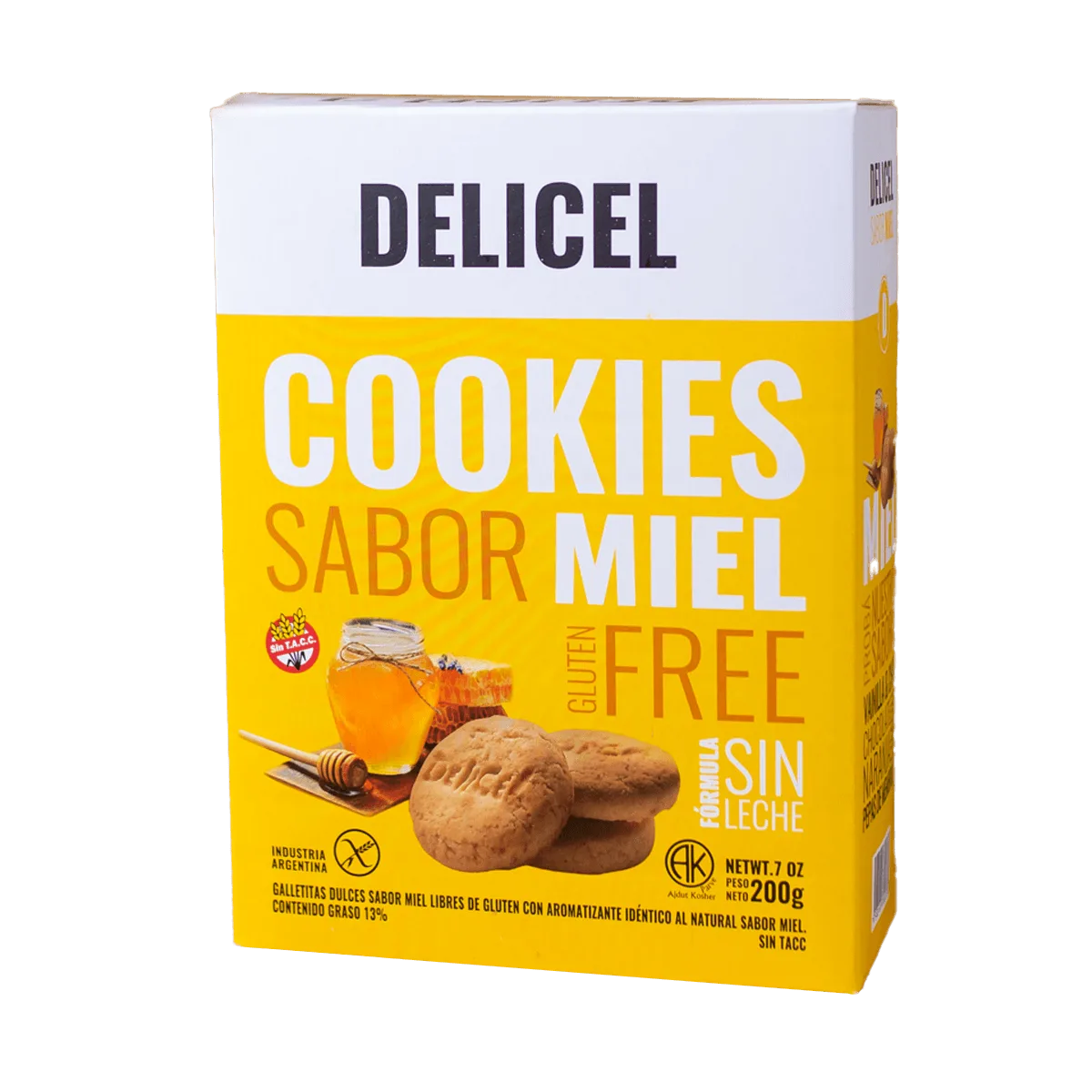 Galletita miel Delicel 200g