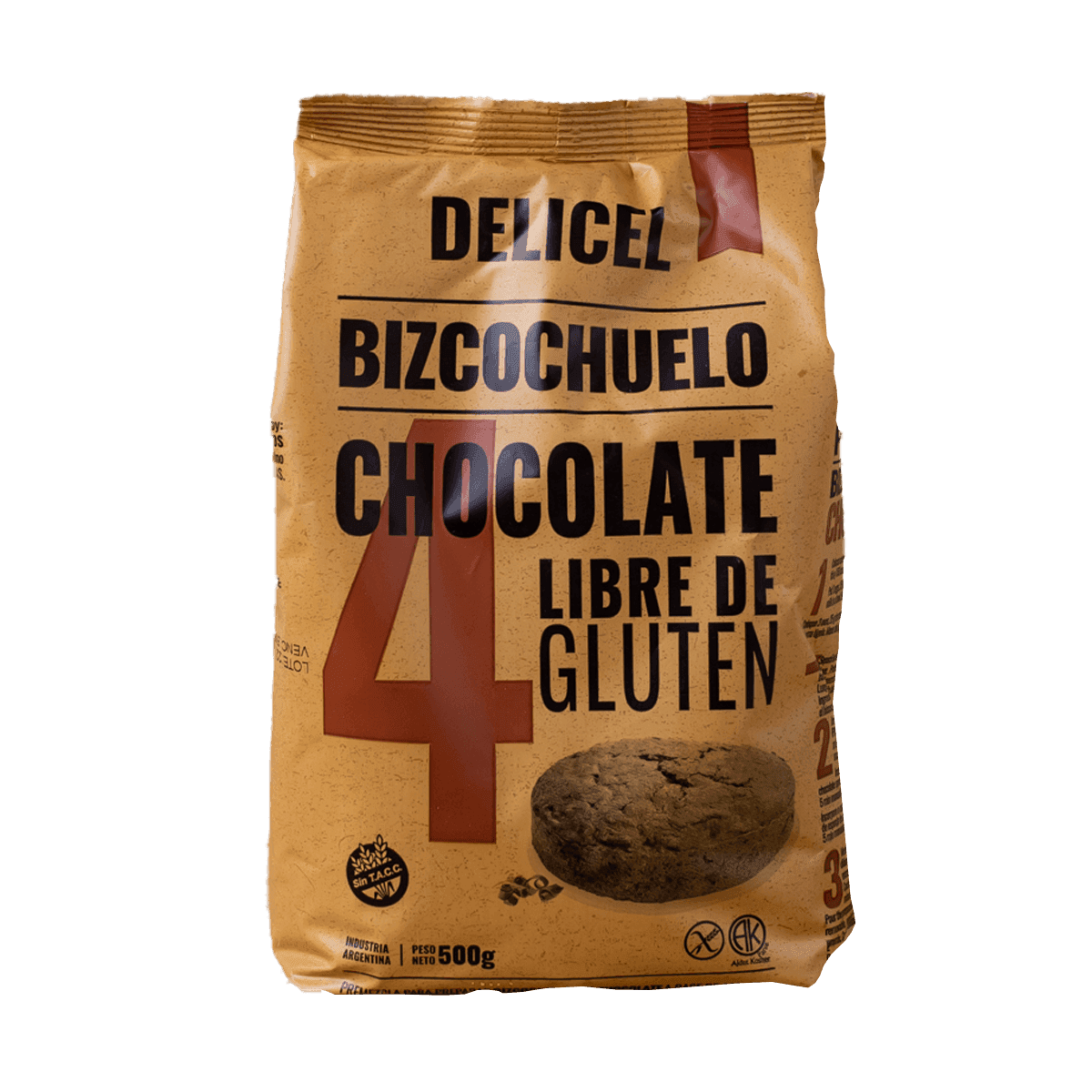 Premezcla bizcochuelo chocolate Delicel