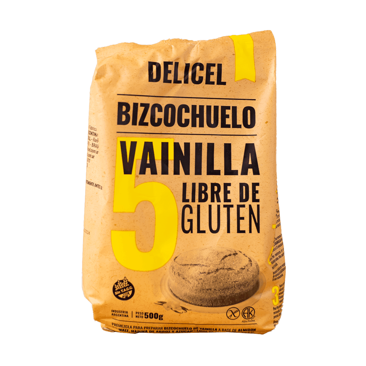 Premezcla bizcochuelo vainilla Delicel