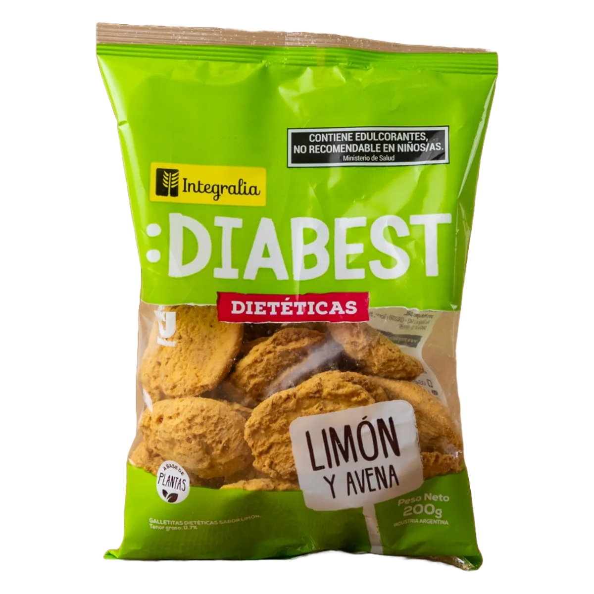 Diabest galletita dietética limón Integralia 200g