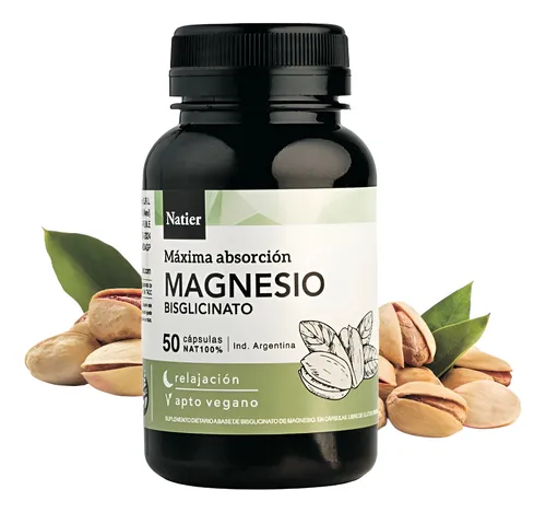 Cápsula Magnesio Bisglicinato 50u Natier