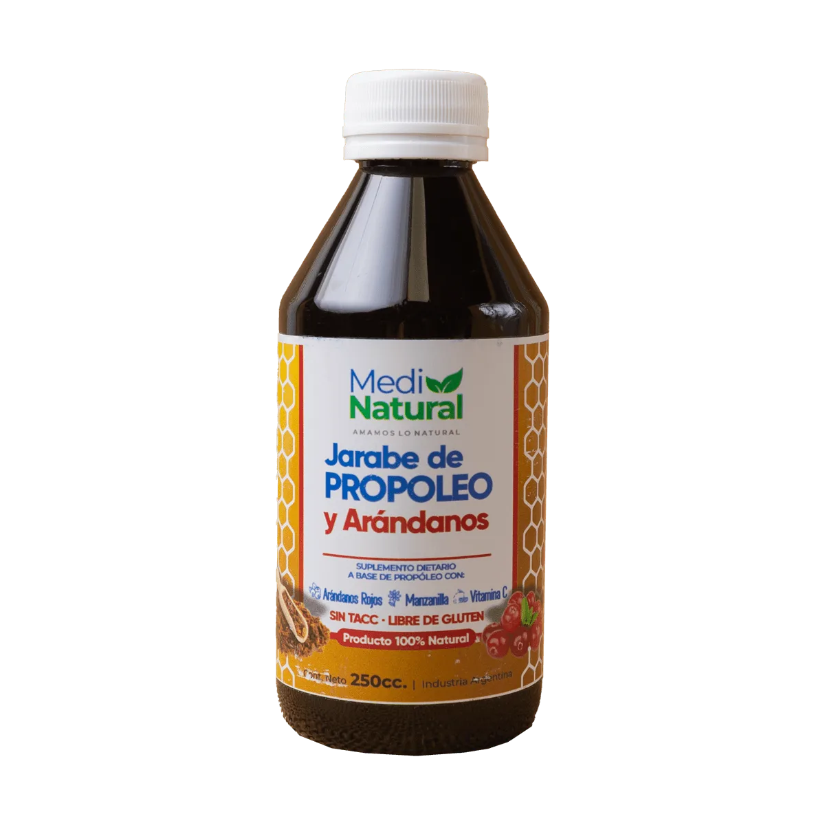 Jarabe propóleo arándano Medinatural 250cc