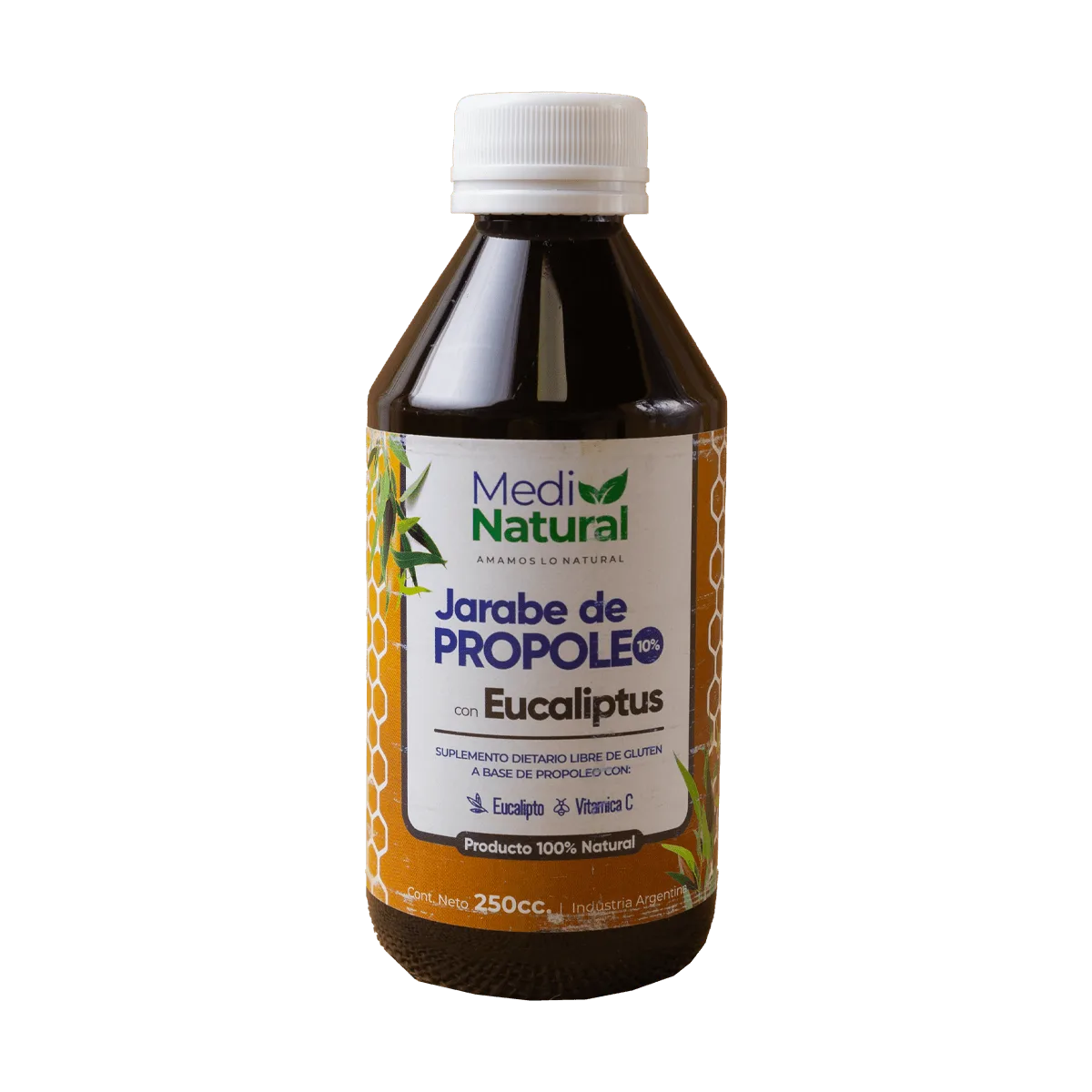 Jarabe propóleo eucalipto Medinatural 250cc