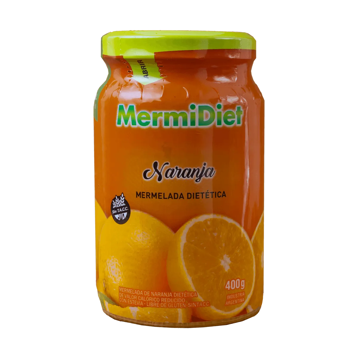 Mermelada naranja con stevia 400g Mermidiet