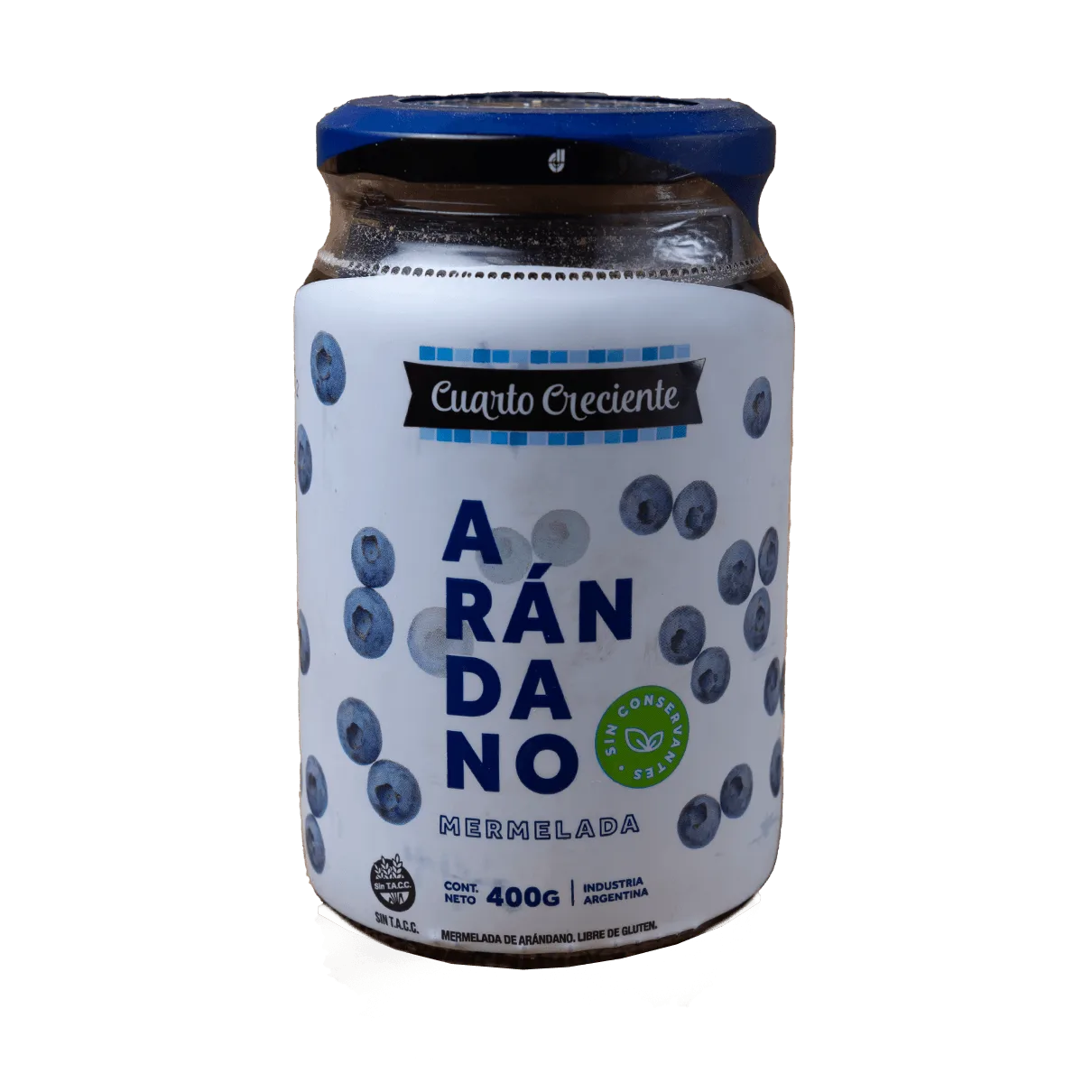 Mermelada arandano con stevia 280gr CC
