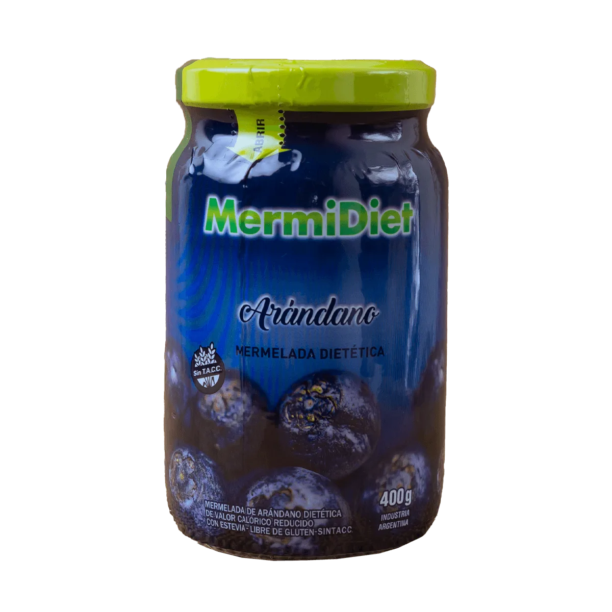 Mermelada arandano con stevia 400gr Mermidiet