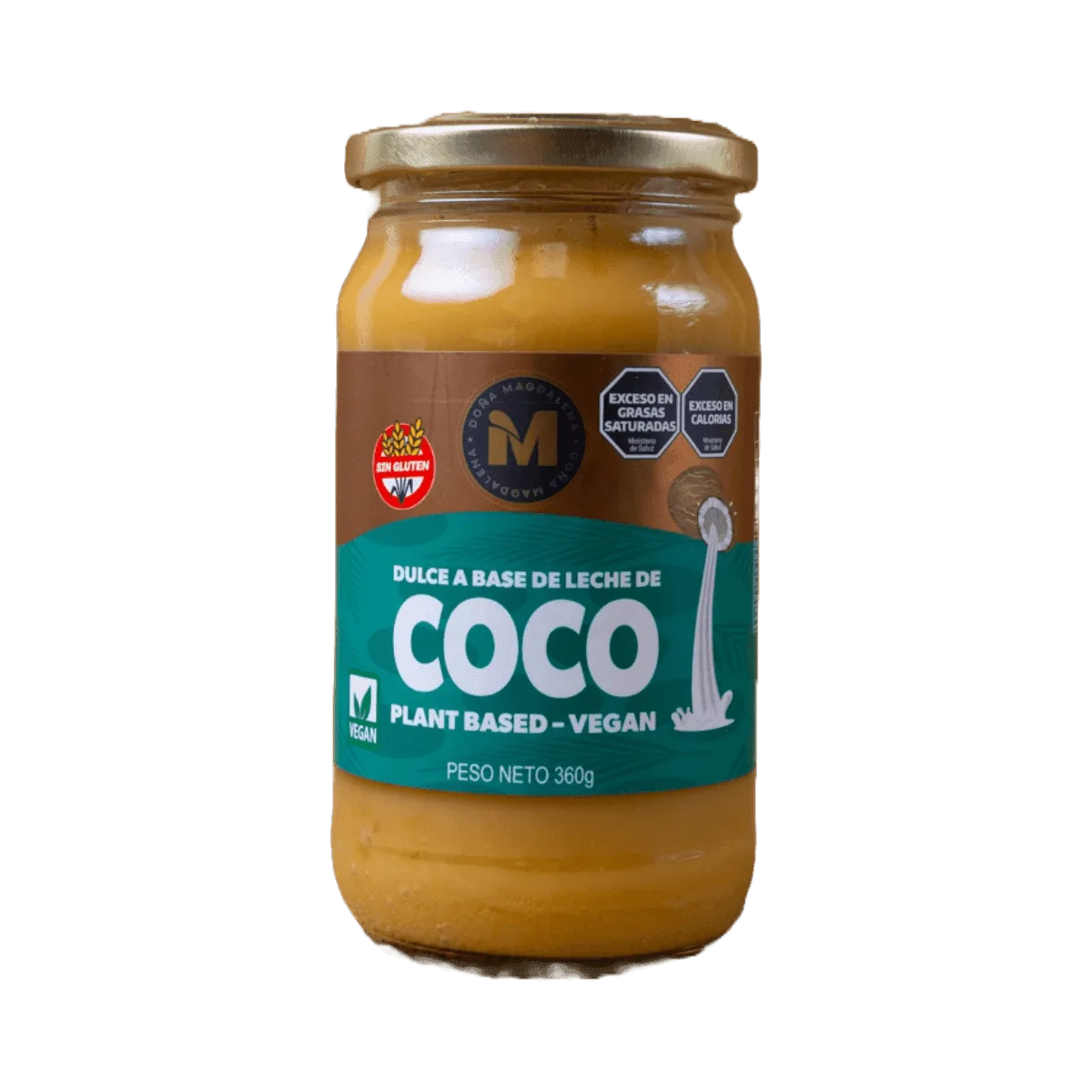 Dulce a base de coco vegano 360gr DM