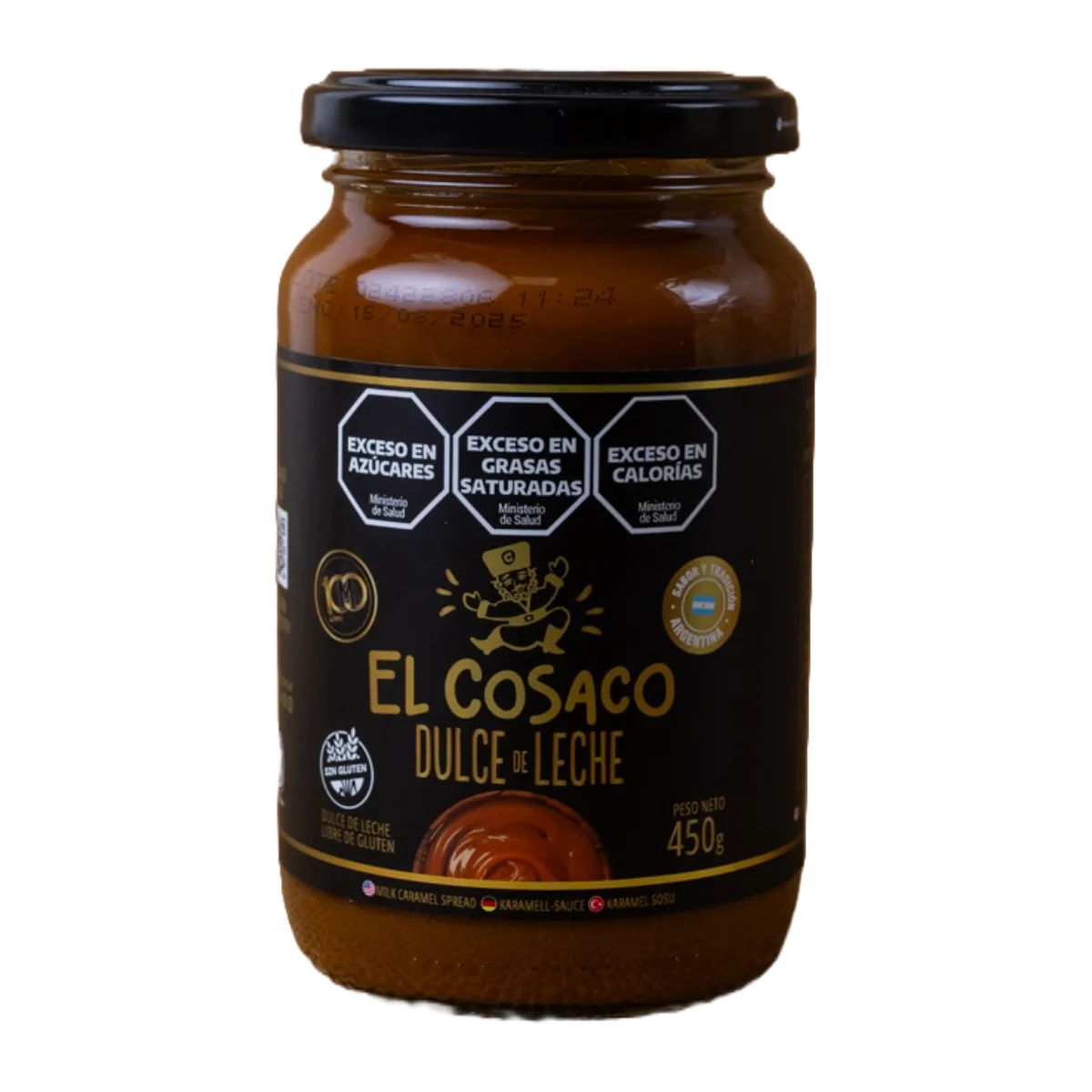 Dulce de leche 450gr El Cosaco