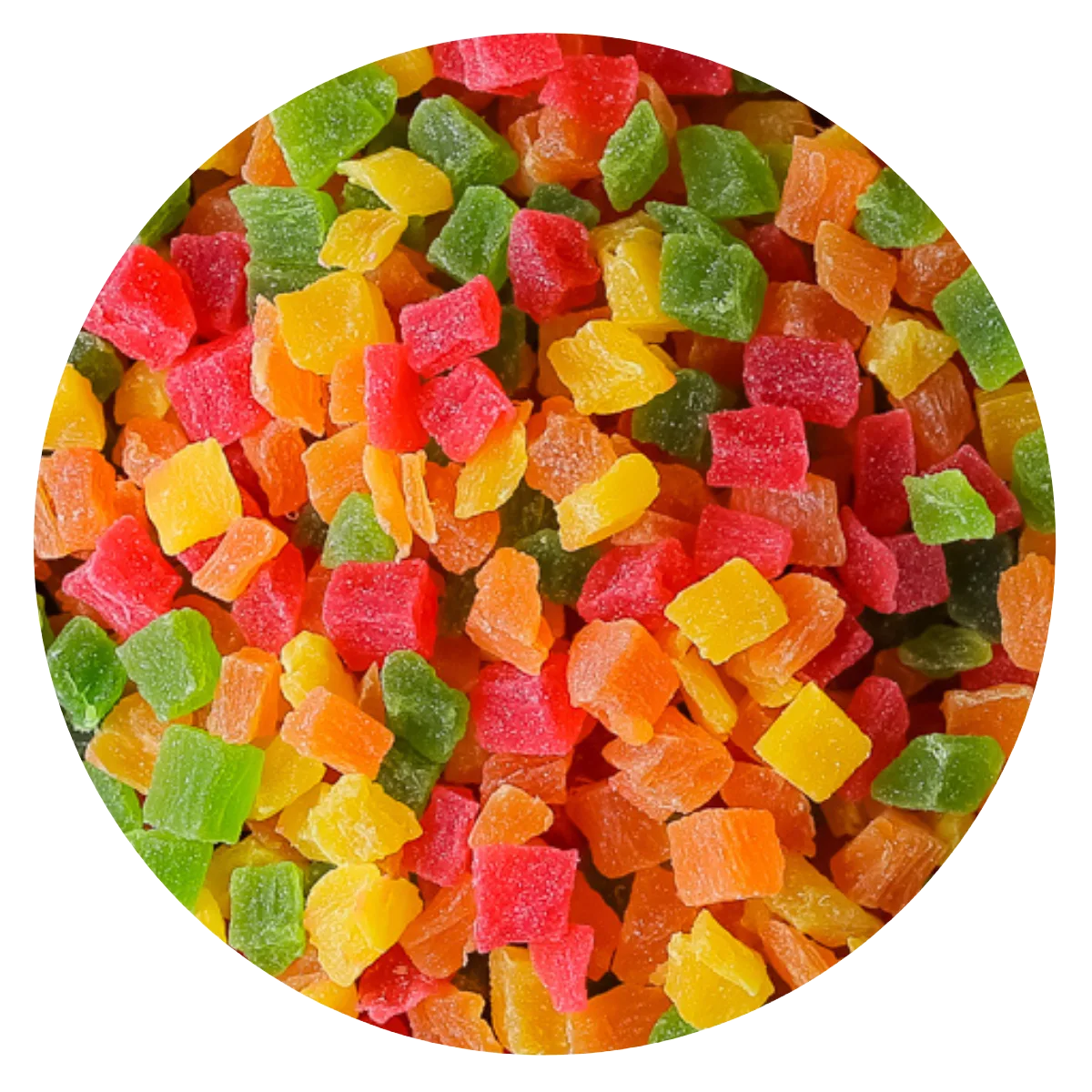 Ananá cubo multicolor